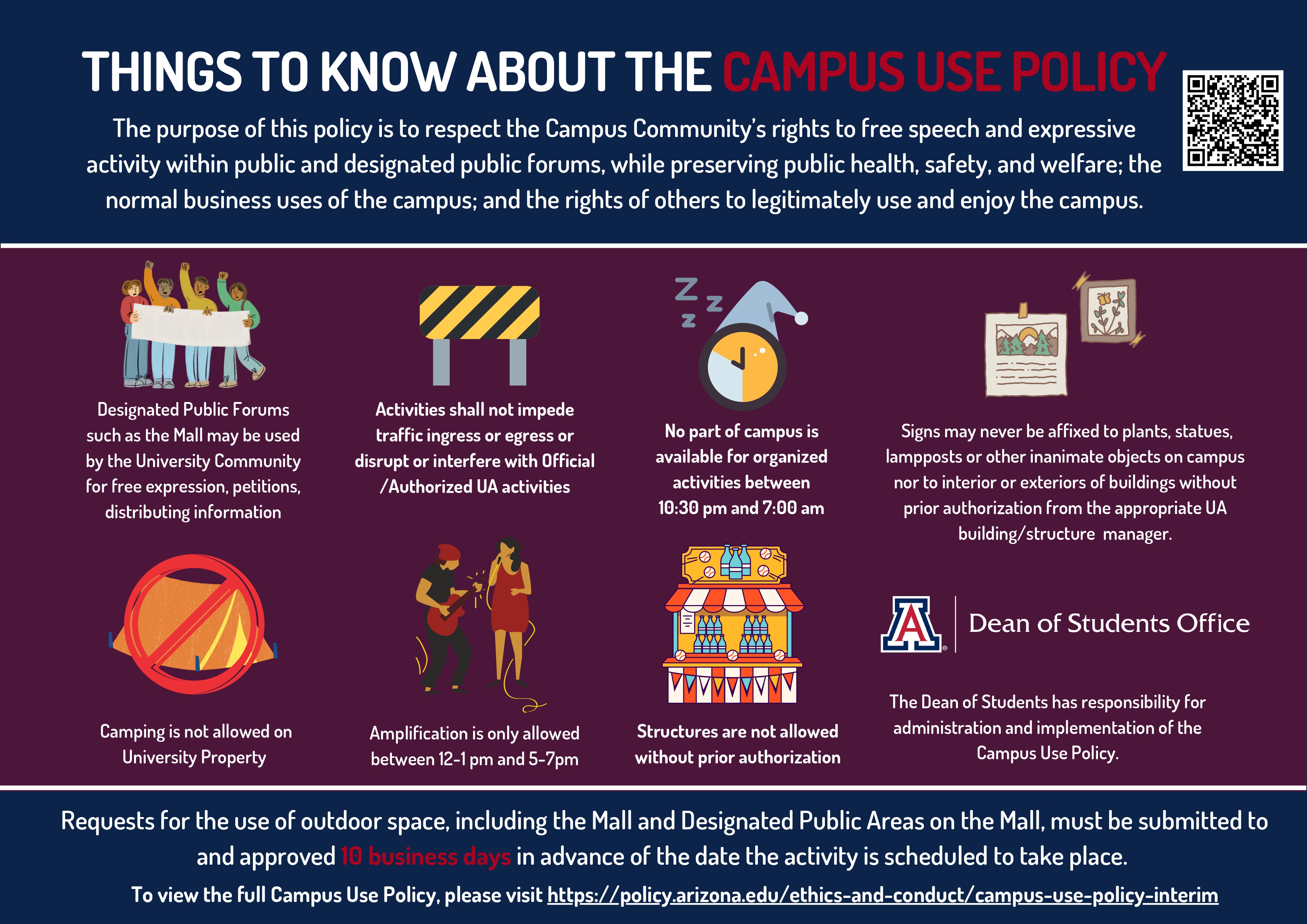 Campus Use Policy Info